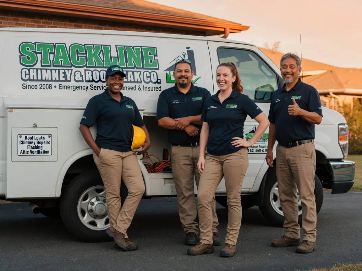 Chimney flashing repair company in Dalton, NE